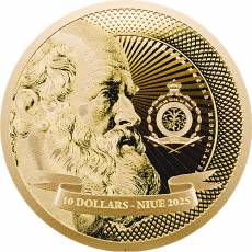 Goldmünze 1/10 oz Vivat Humanitas Proof-Like 2025