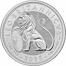 Silbermünze 1 oz British Lion 2025