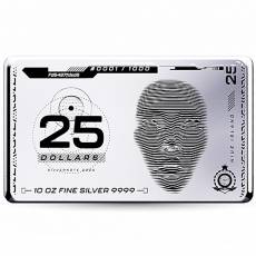 10 Unzen Niue Silber Notebar 2025 Münzbarren
