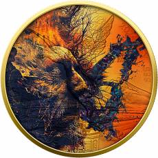 Silber 1 Unze Germania Mint The Butterfly Hologram Effect 2024