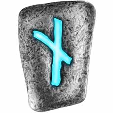 1 Unze Silber Germania Naudiz Rune UV-Leuchteffekt 2025