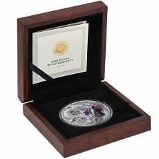 Silbermünze 2 oz The Dragonology Stonegaze Basilisk 2025