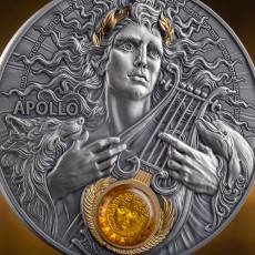 3 oz Silbermünze Apollo - Face of the Sun 2025
