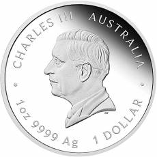 1 Unze Silbermünze Australien Lunar III Pferd polierte Platte 2026