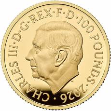 Goldmünze 1 oz Lunar Pferd Royal Mint PP 2026