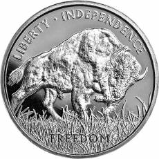 Silber 1 oz Round - PAMP Buffalo