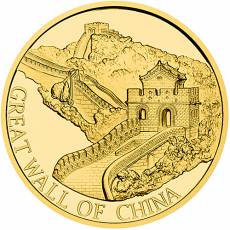 Goldmünze 1 oz New seven wonders of the world - Great wall of China 2025