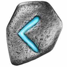 1 Unze Silber Germania Kenaz Rune UV-Leuchteffekt 2025