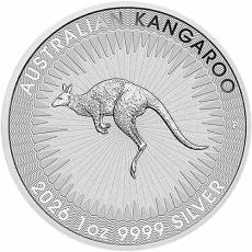 1 oz Silber Austr. Känguru Perth Mint 999.9/1000 Silber 2026