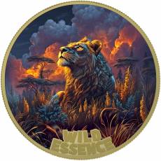 Silbermünzen 5 x 1 oz Wild Essence - Mammal Collection Proof gilded 2026