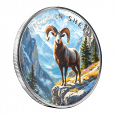 1 oz Silber The Wild Mountain Dickhornschaf