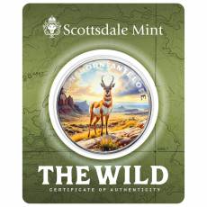 1 oz Silber The Wild Mountain Gabelbock