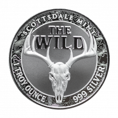 1 oz Silber The Wild Mountain Gabelbock