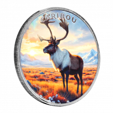 1 oz Silber The Wild Mountain Karibu