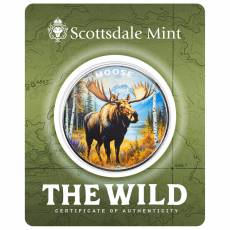 1 oz Silber The Wild Mountain Elch