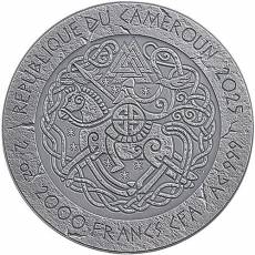 Silbermünze 2 oz  The Way to Valhalla Rollo of Normandy 2025