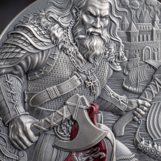 Silbermünze 2 oz  The Way to Valhalla Rollo of Normandy 2025