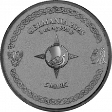 Silbermünze 1 oz Ragnarök Heimdall Black Silver Germania Mint 2025