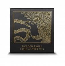 1 Kg Silber Golden Eagle Limited Edition 5 Euro Germania Mint 2025