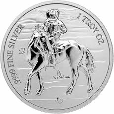 1 oz Silver Round Texas Mint Cowboy Revers Proof 2025