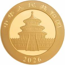 China Panda 8 gramm Gold 2026