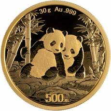 China Panda 30 gramm Gold 2026
