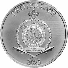 1 Unze Silbermünze Disneys Mickey Christmas 2025