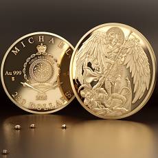 Goldmünze 1 oz Erzengel St. Michael Proof 2025