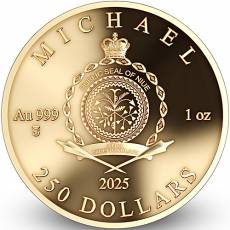 Goldmünze 1 oz Erzengel St. Michael Proof 2025