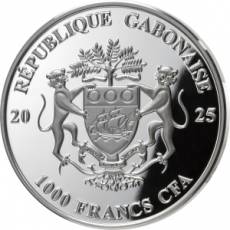 Silbermünze 1 oz FULL SCULPTURE 3D San Pietro Vatican 2025