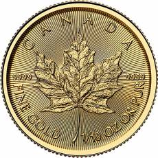 1/10 Unze Gold Maple Leaf 2026