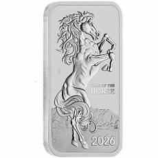 1 oz Silberbarren Perth Mint Lunar Pferd 2026