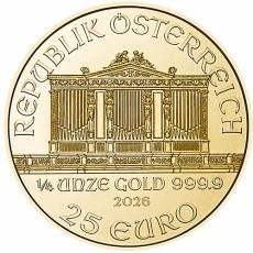 1/4 Unze Gold Wiener Philharmoniker 2026