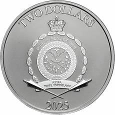 1 Unze Silbermünze Star Wars Prinzessin Leia Niue 2025