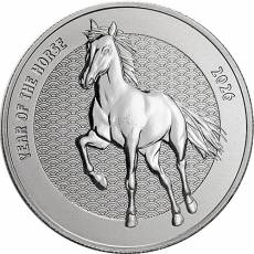 Silber 1 oz Round - PAMP Lunar Pferd 2026