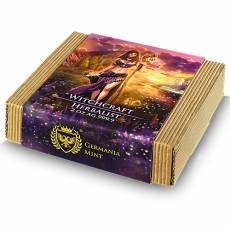 2 Unzen Silber Die GERMANISCHE SEHERIN - Witchcraft Herbalist 10 Mark UV Ultra High Relief 2025