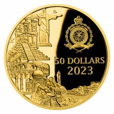 Goldmünze 1 oz New seven wonders of the world - Colosseum Proof 2023