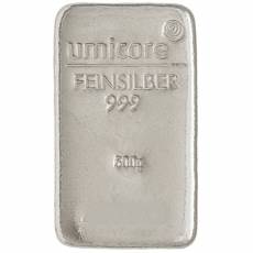 Silberbarren 500 gramm Umicore