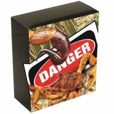 Silbermünze 1 oz Deadly & Dangerous Spinnenjäger Proof 2014