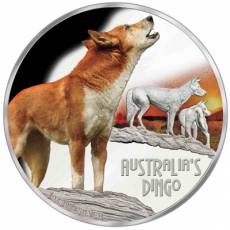 Silbermünze 1 oz Deadly & Dangerous Dingo Proof 2018