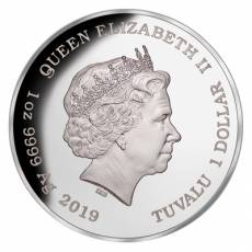 Silbermünze 1 oz Deadly & Dangerous Rotfeuerfisch Proof 2019
