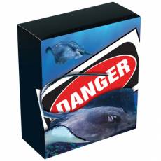 Silbermünze 1 oz Deadly & Dangerous Stachelrochen Proof 2021