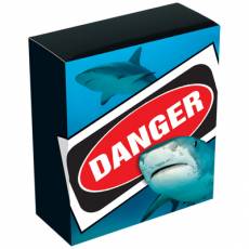 Silbermünze 1 oz Deadly & Dangerous Tigerhai Proof 2023