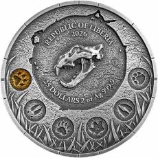 2 Unzen Silber Germania Mint Megafauna Höhlenlöwe Ultra High Relief 2026