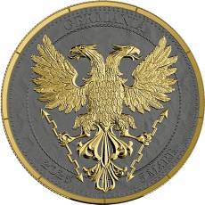 1 Unze Silber Mythical Forest - Yggdrasil Goldenleaf Germania Mint 5 Mark 2025