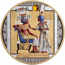 Silbermünze 3 oz Goldener Thron des Tutanchamun 2026