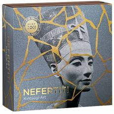 2 oz Silber Büste Nefertiti - Nofretete Kintsugi Art 2026
