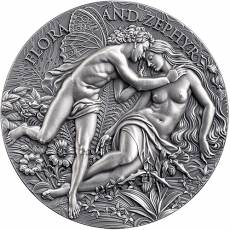 Silbermünze 2 oz Flora and Zephyr Celestial Beauty 2026
