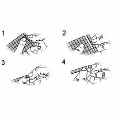 100 x 0,5 gramm Gold - Tafelbarren
