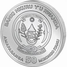 1 Unze Silbermünze Ruanda Nautical Ounce Serie - Kruzenshtern 2026